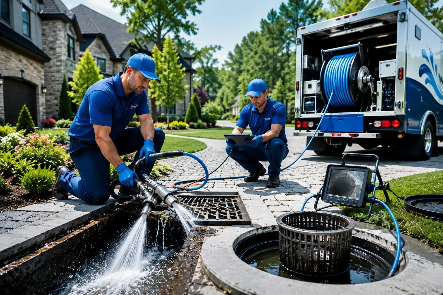 Local outdoor drain cleaning professionals in Hamburg, NY